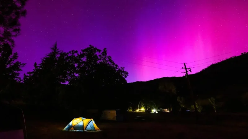 Pronóstico de la aurora boreal: dónde podría aparecer esta noche