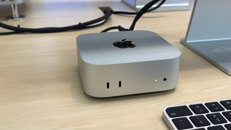 El almacenamiento SSD del Mac mini M4 se puede actualizar, pero aún no es fácil